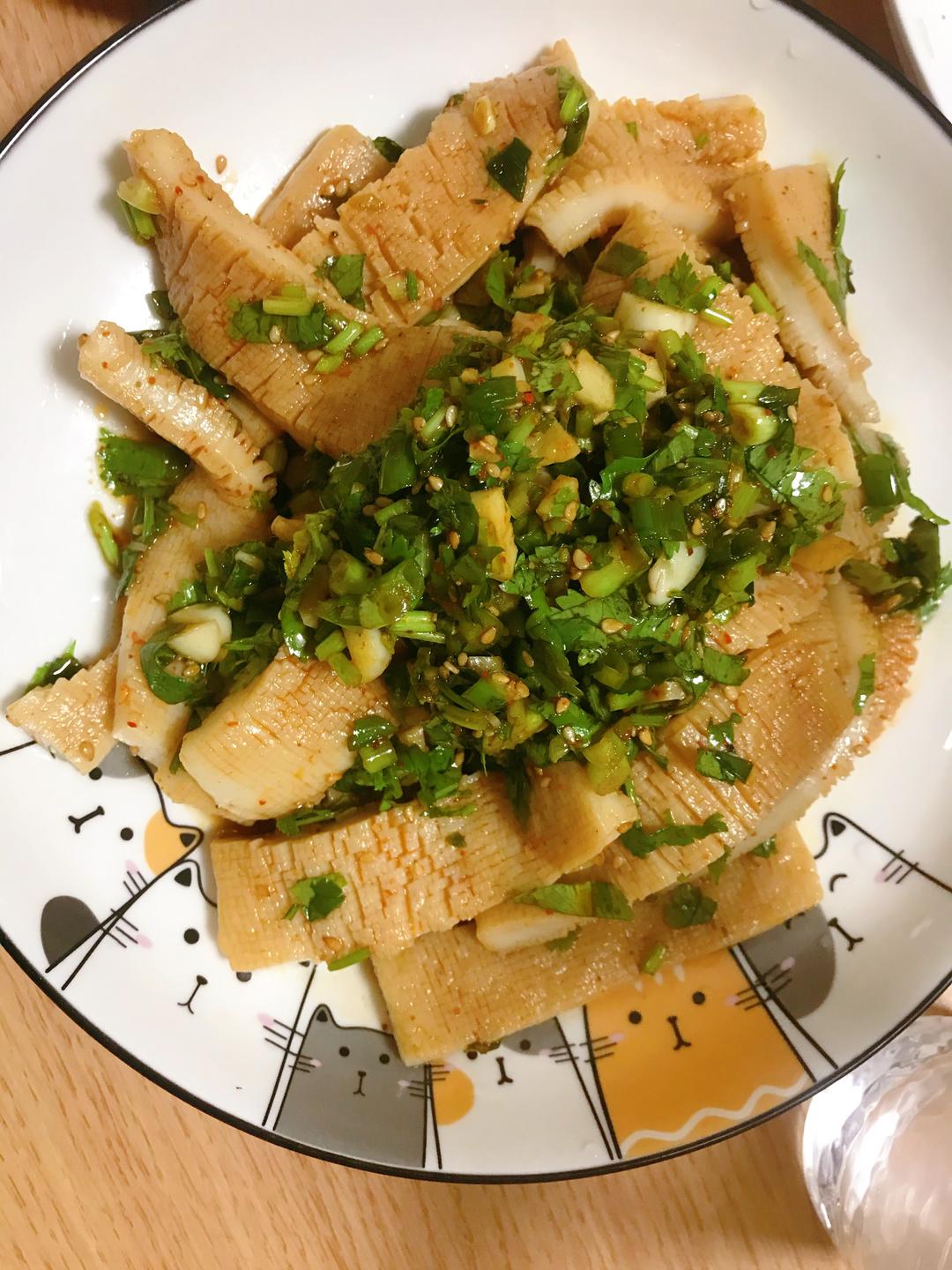 凉拌素毛肚（魔芋）的做法