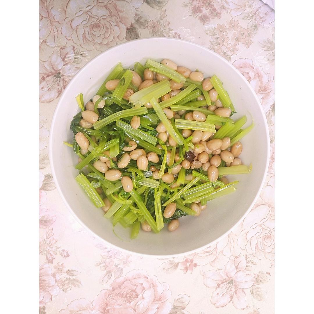 芹菜花生米