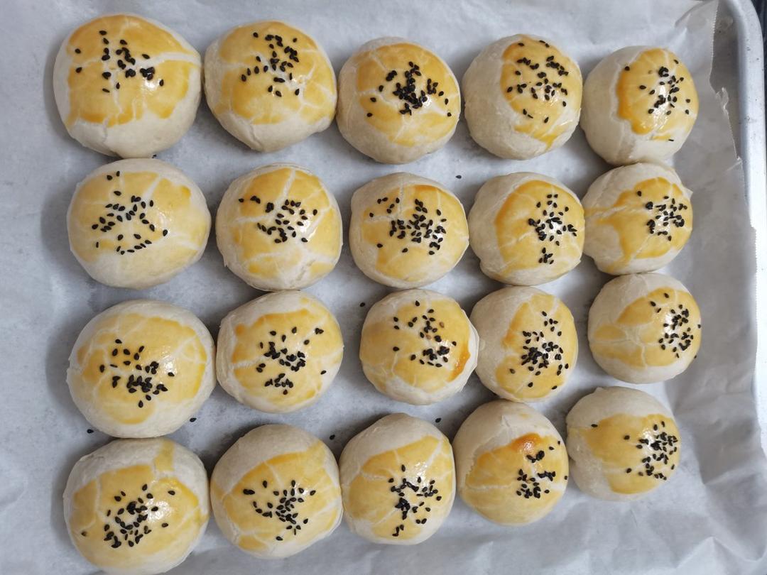 蛋黄酥，手工蛋黄酥