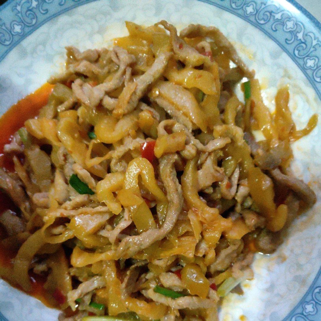 榨菜肉丝
