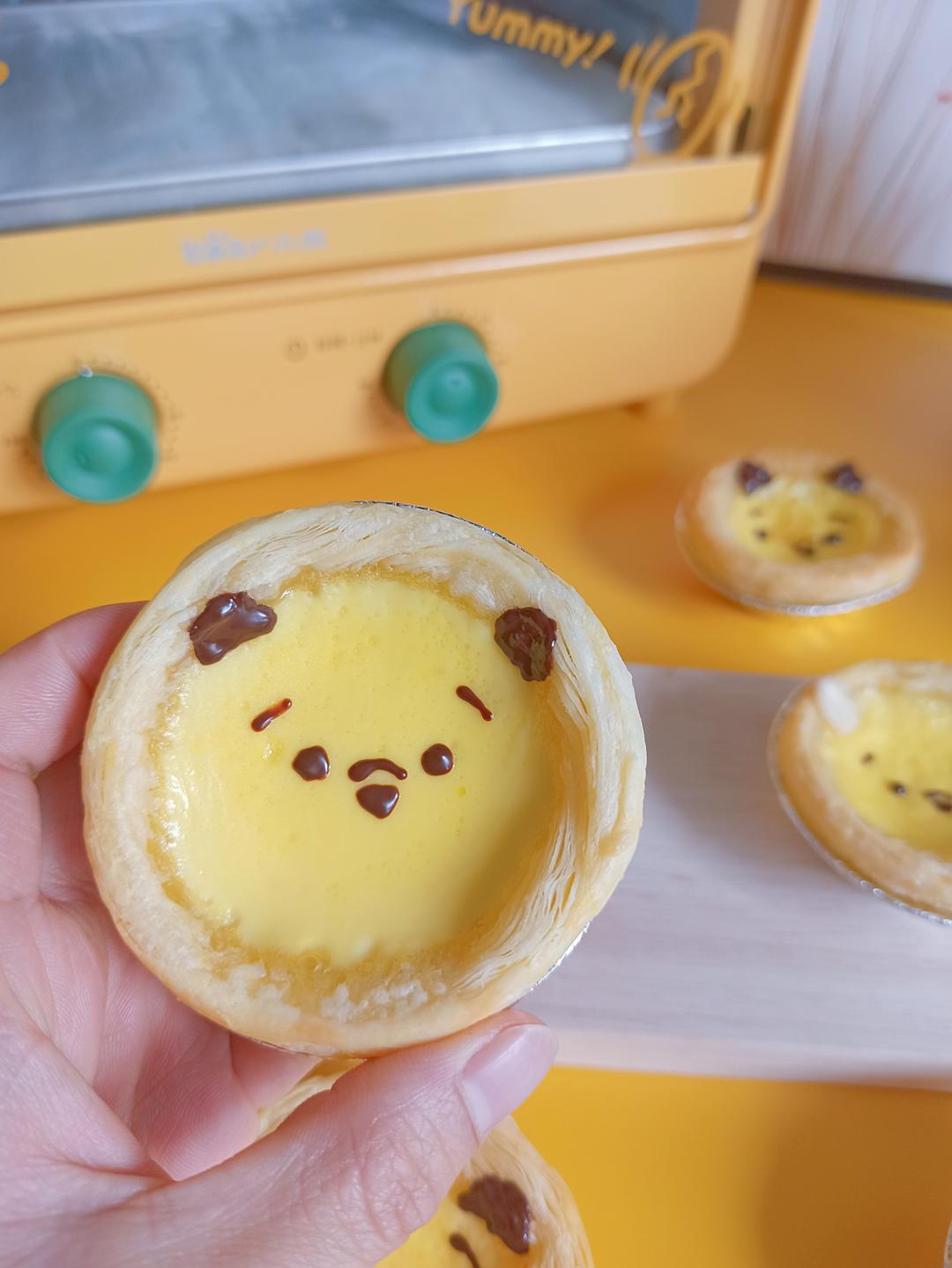 维尼小熊蛋挞的做法