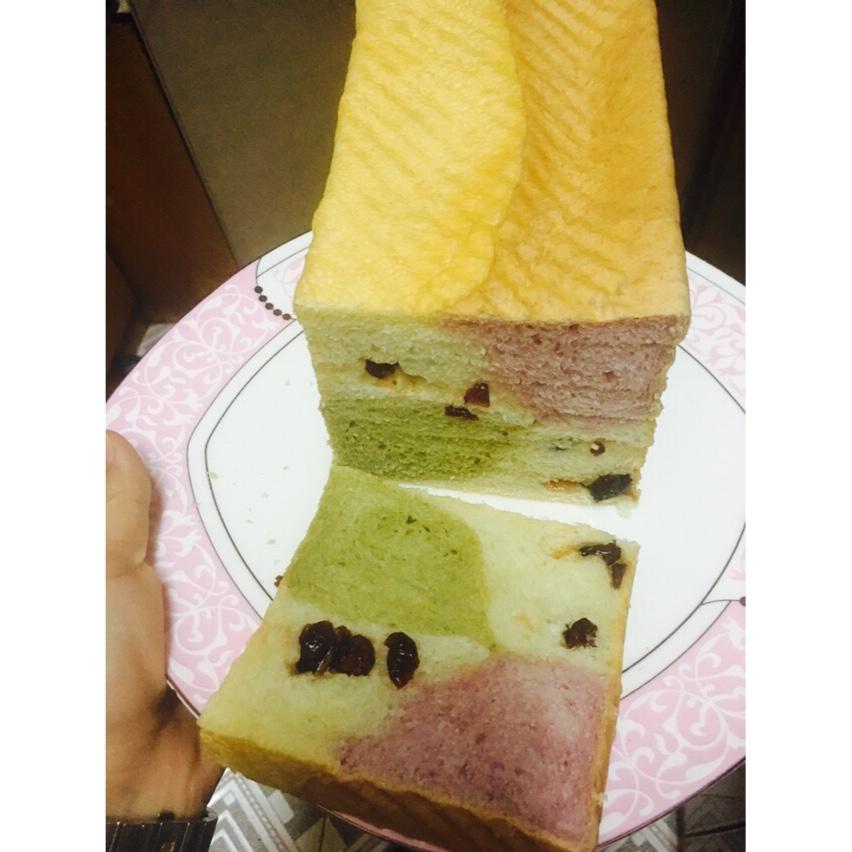 蔓越莓三色吐司