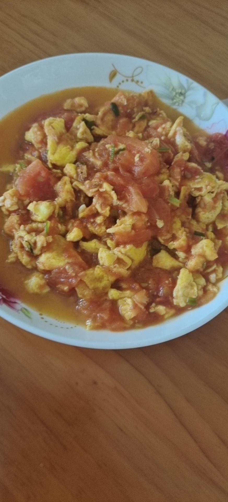 西红柿炒鸡蛋