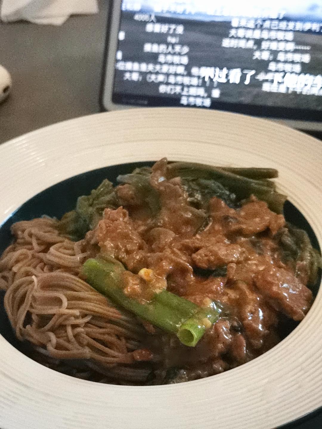 超下饭～沙茶牛肉空心菜