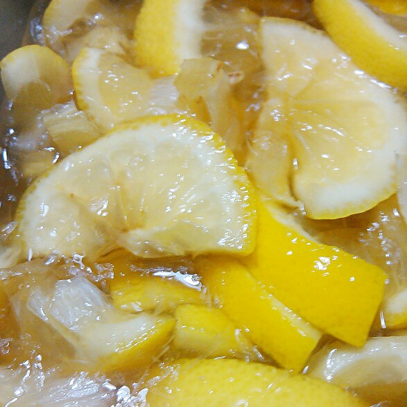 清肠柠檬蜜（晚上喝o(╯□╰)o）