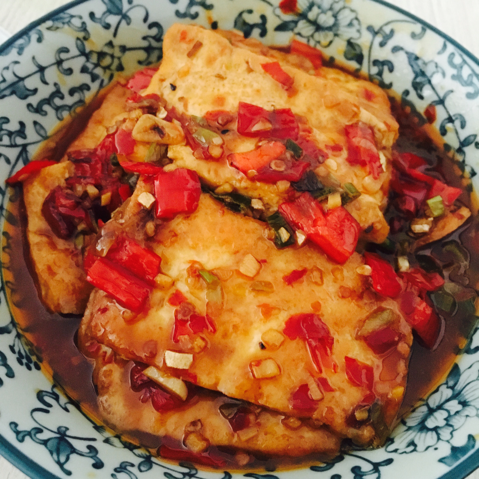 家常豆腐(彩椒版)