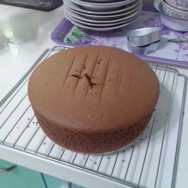 巧克力戚风蛋糕
