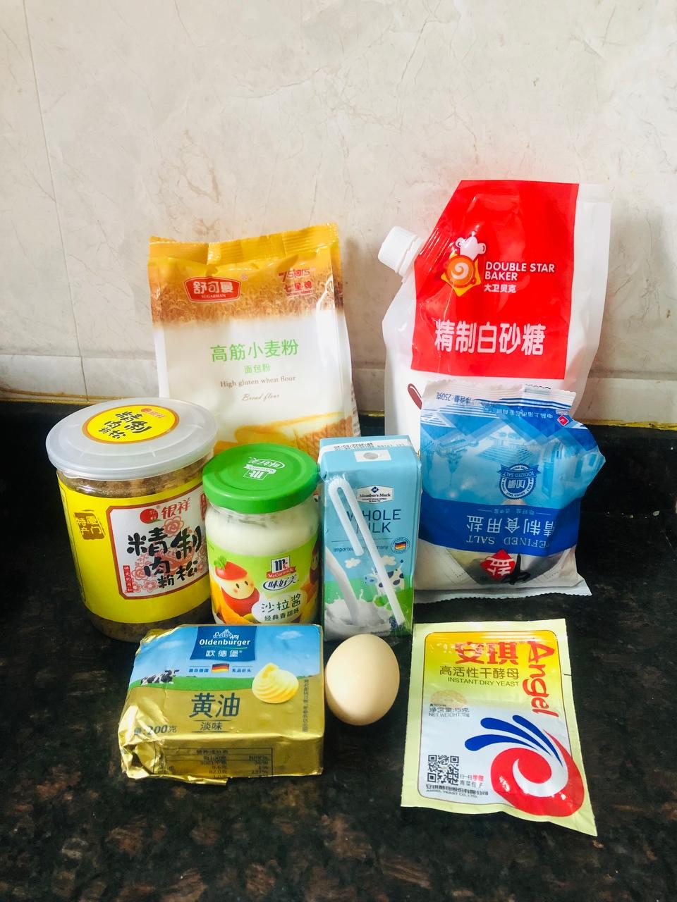 纯奶手撕吐司的做法 步骤1