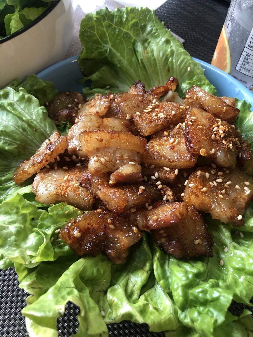 比红烧肉好吃百倍的香烤五花肉
