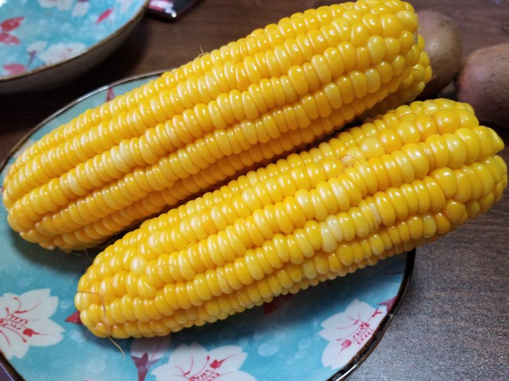 清煮甜玉米