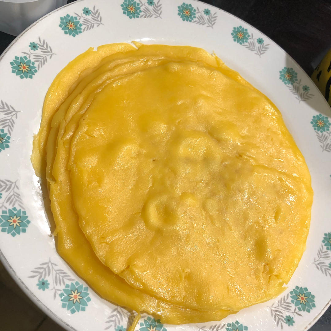 免烤箱❗千层毛巾卷❗也是万能千层皮