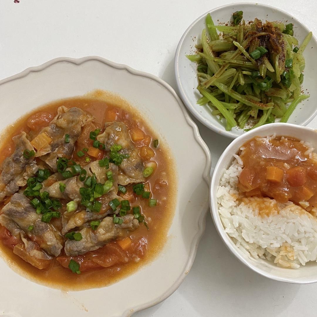 快手下饭菜--番茄肥牛