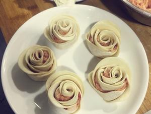 饺子玫瑰花的做法 步骤1