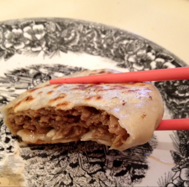 鲜肉烫面饼