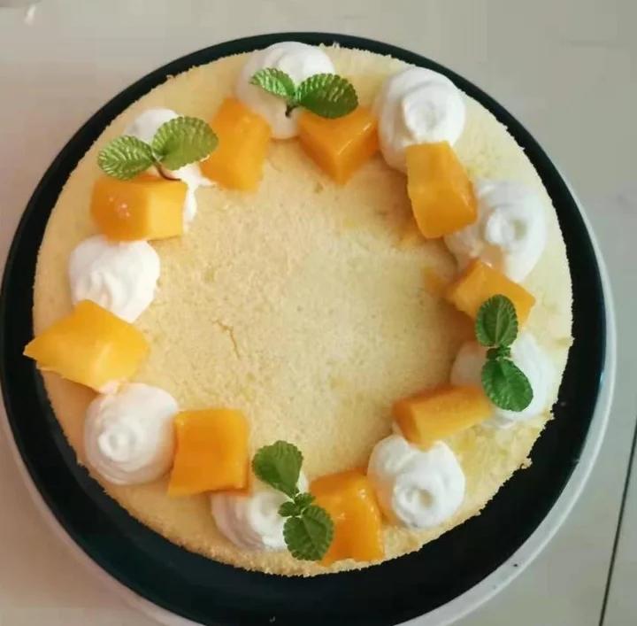 芒果奶油蛋糕