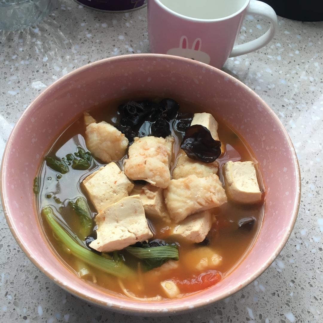 龙利鱼豆腐煲