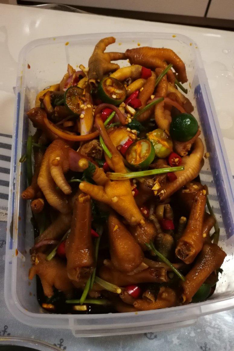 醋泡酸辣鸡爪（凤爪）-超好吃