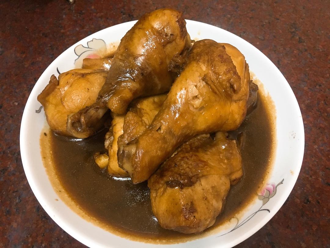 秘制酱油鸡腿