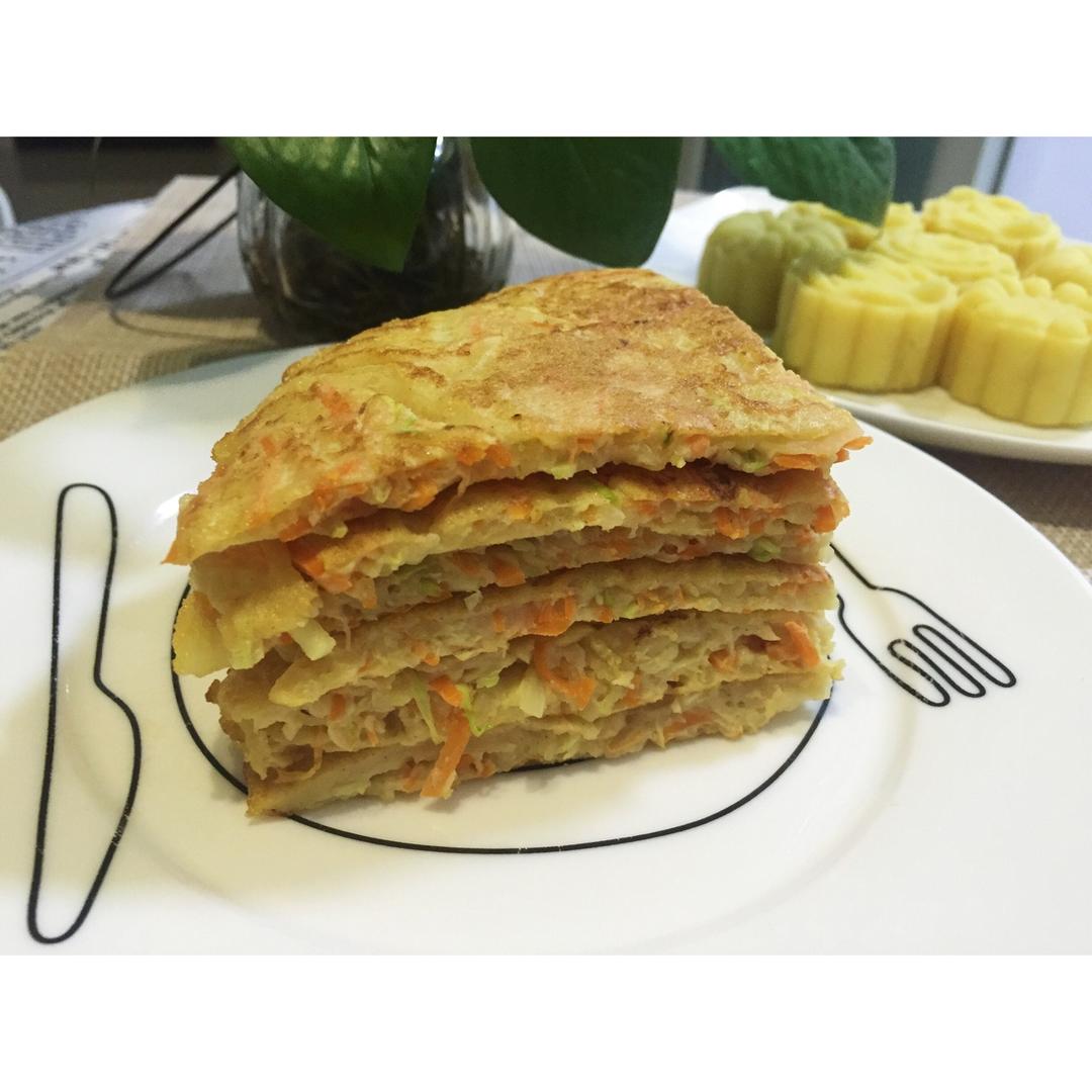 随心所欲土豆丝饼