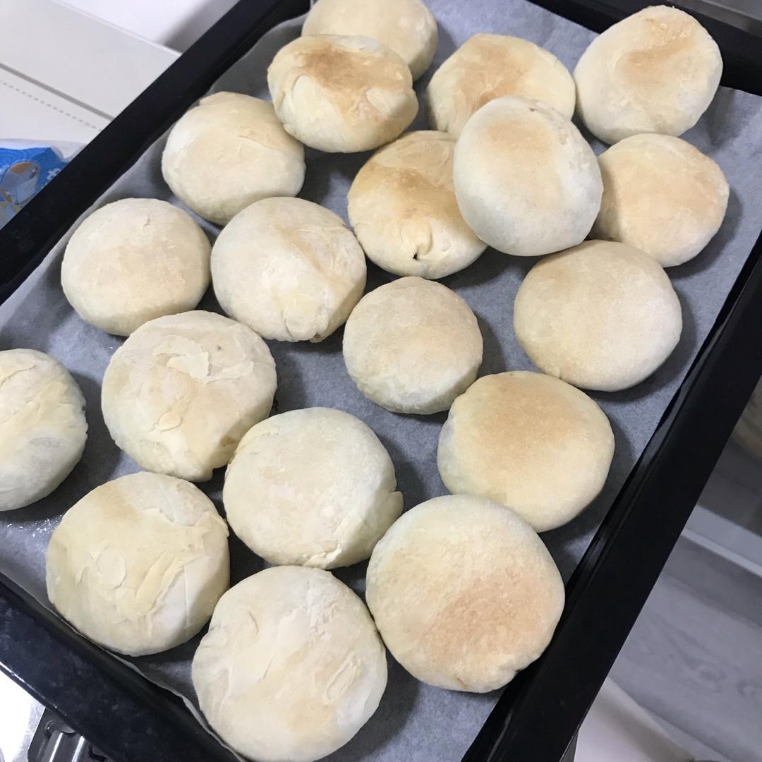 普通面粉植物油也能做出的酥掉渣绿豆饼（健康版）
