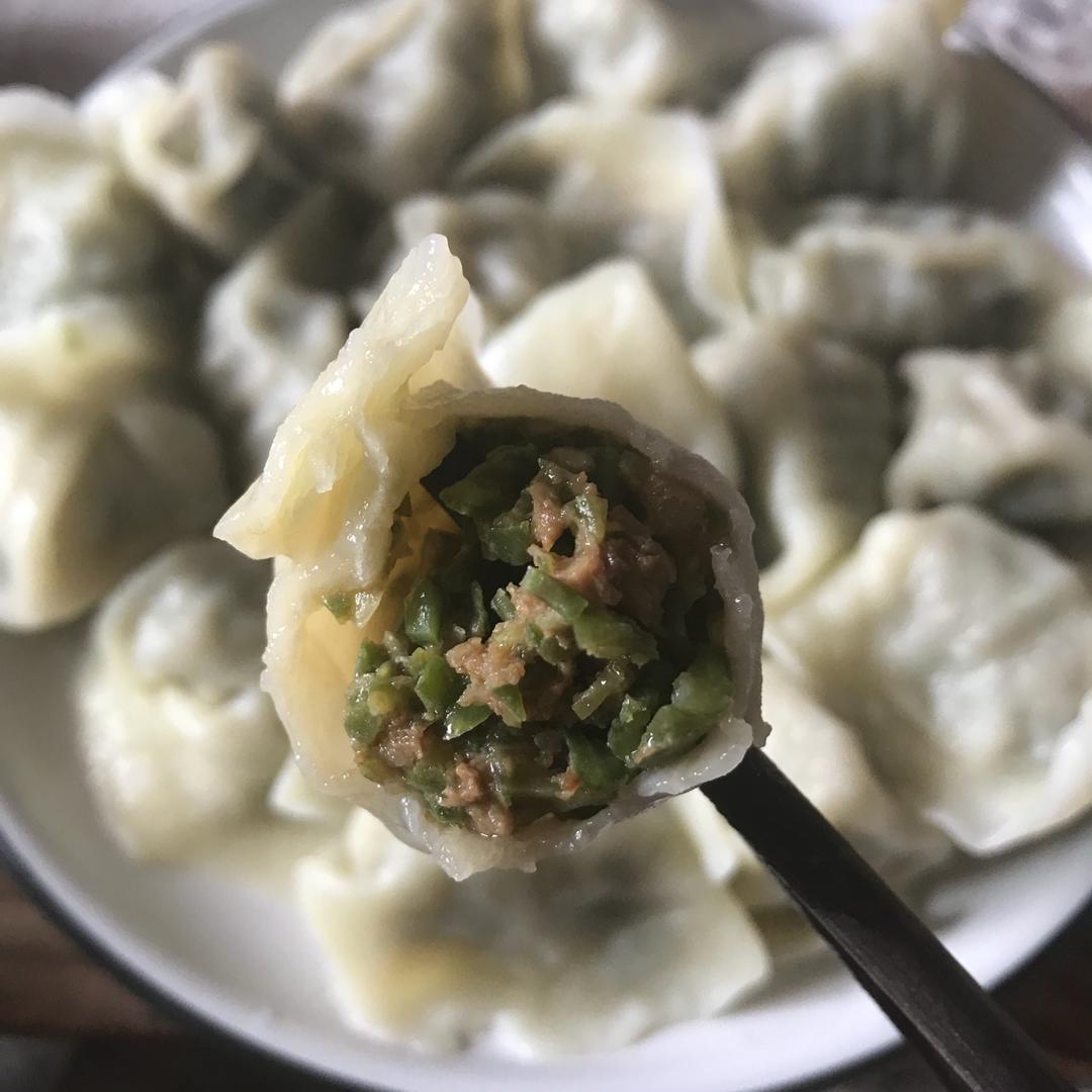 豆角鲜肉饺子
