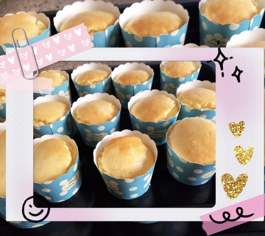 不会回缩的纸杯蛋糕--海氏烤箱定制