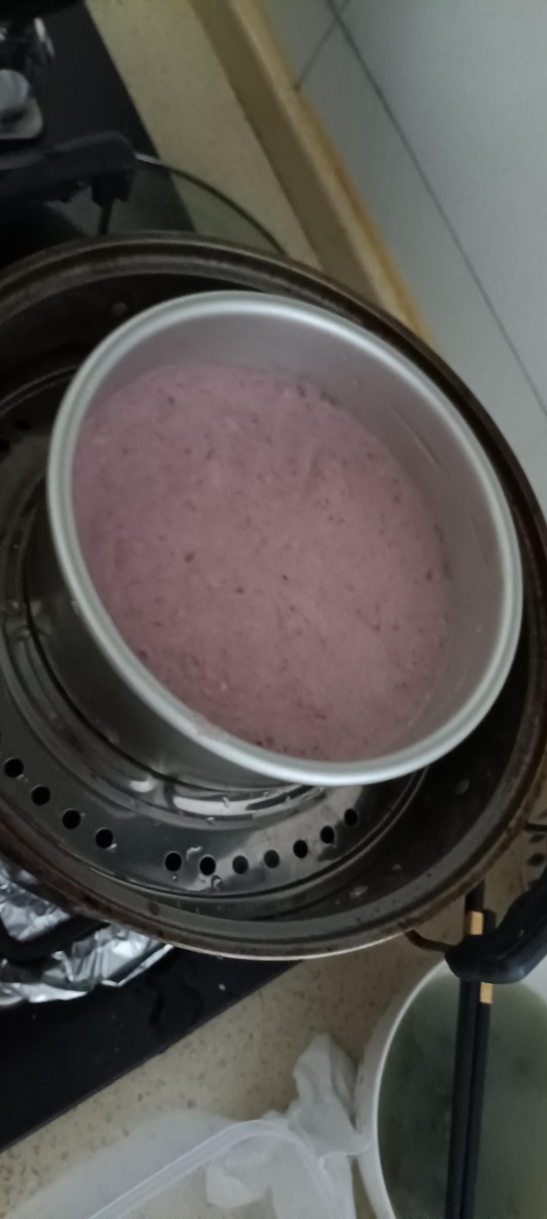 紫薯发糕