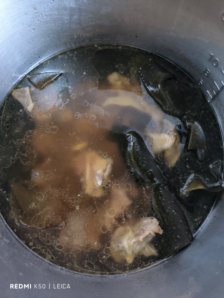 高压锅海带排骨汤(超容易)的做法