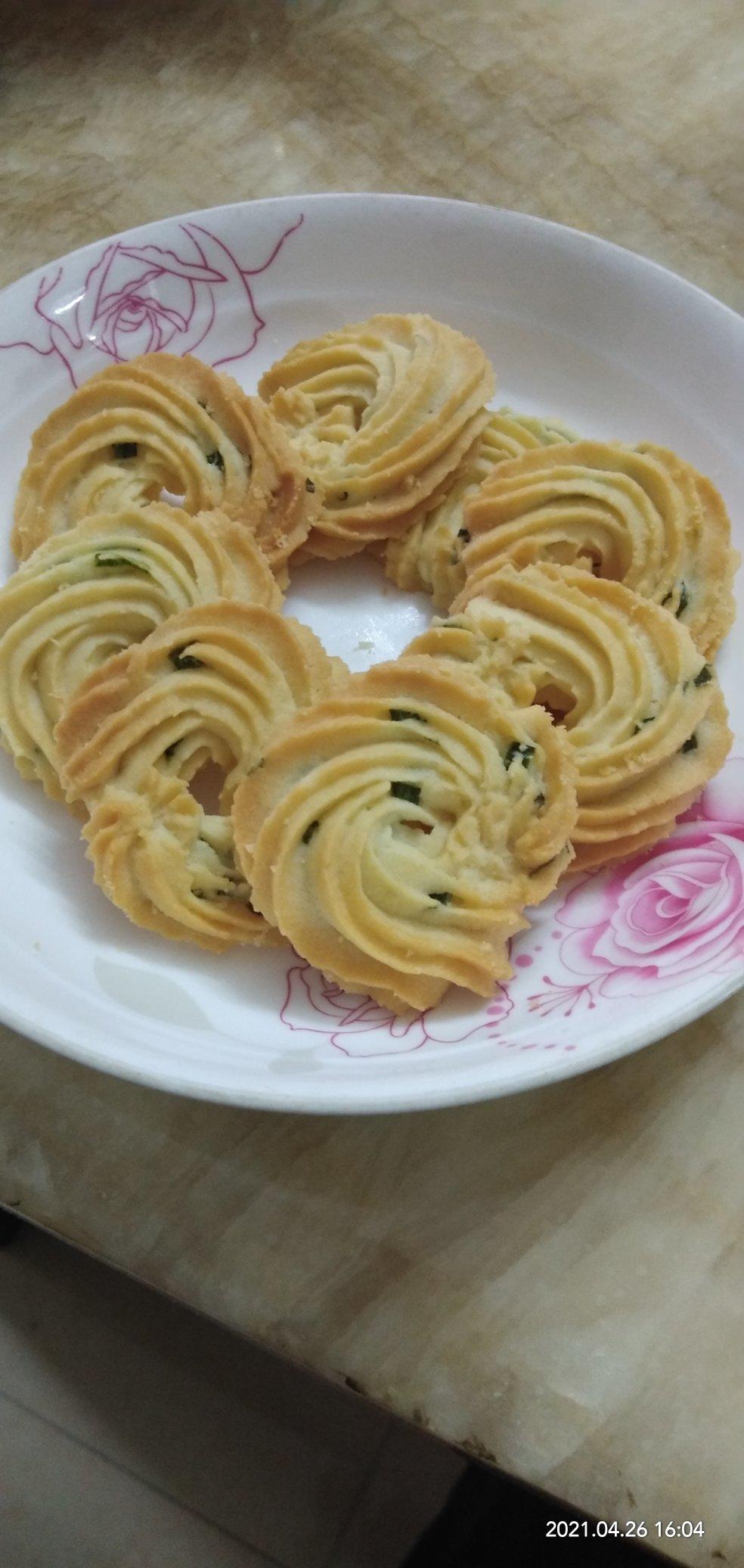 吃不腻的葱香曲奇饼干