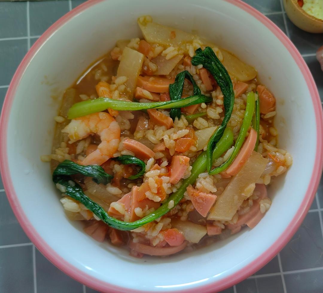 三鲜烫饭的做法