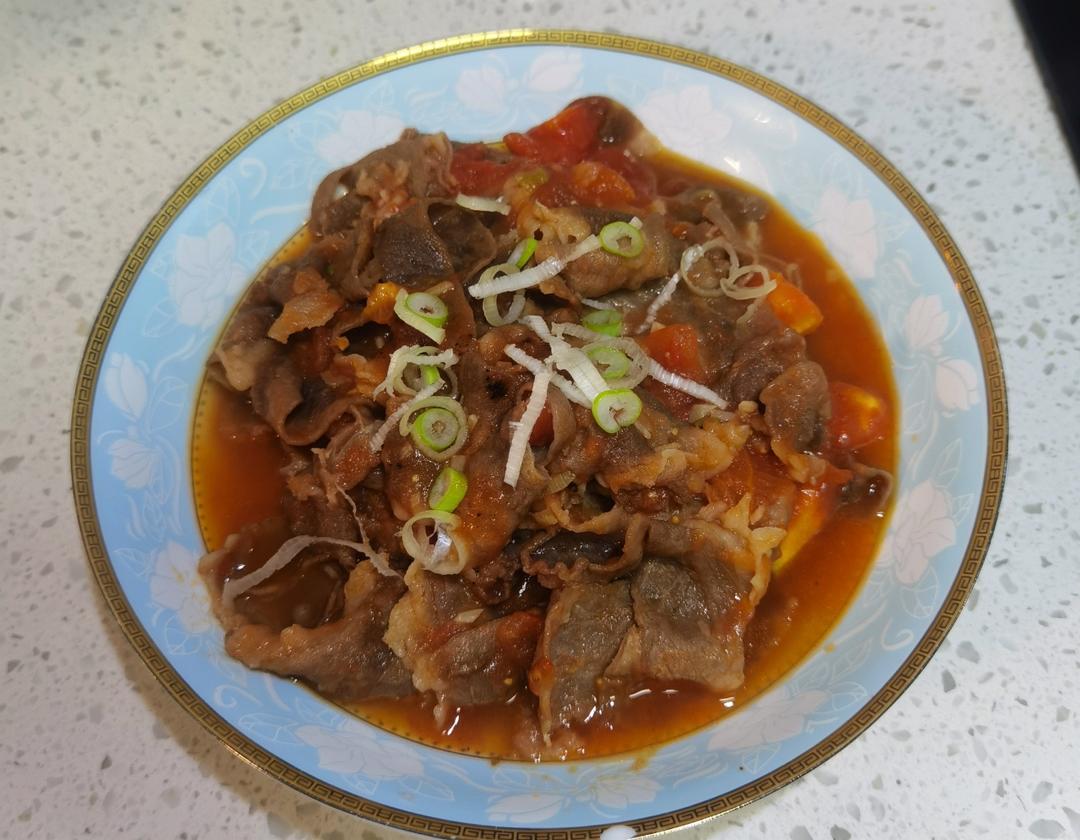 快手下饭菜--番茄肥牛