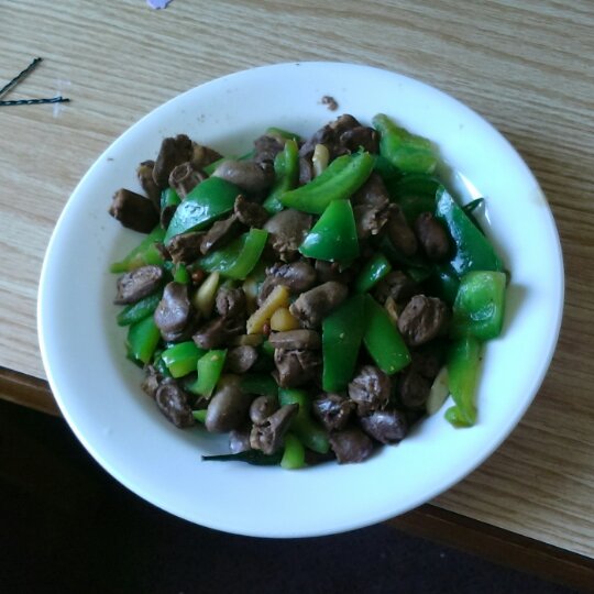 辣炒鸡心