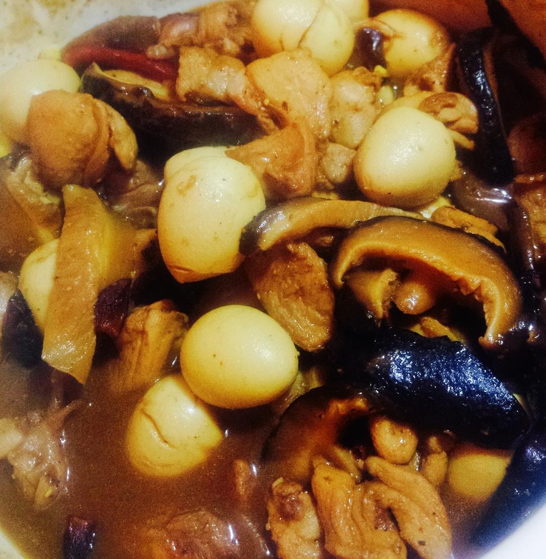 香菇滑鸡腿.不加水
