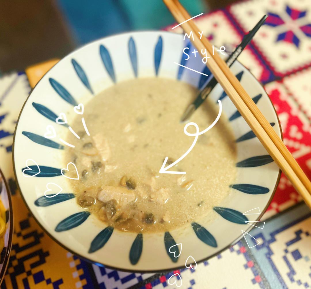 奶油鸡茸蘑菇汤（必胜客同款）