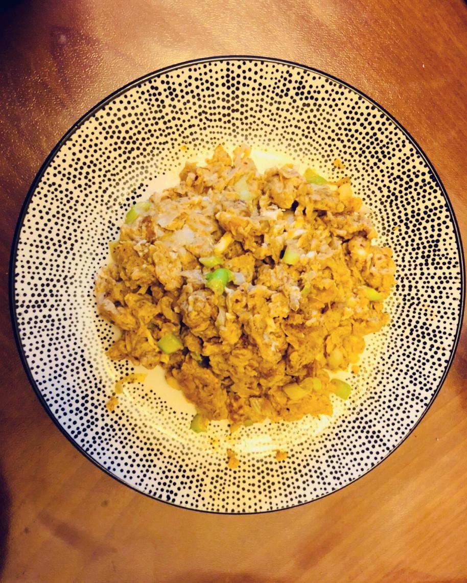 虾酱炒鸡蛋