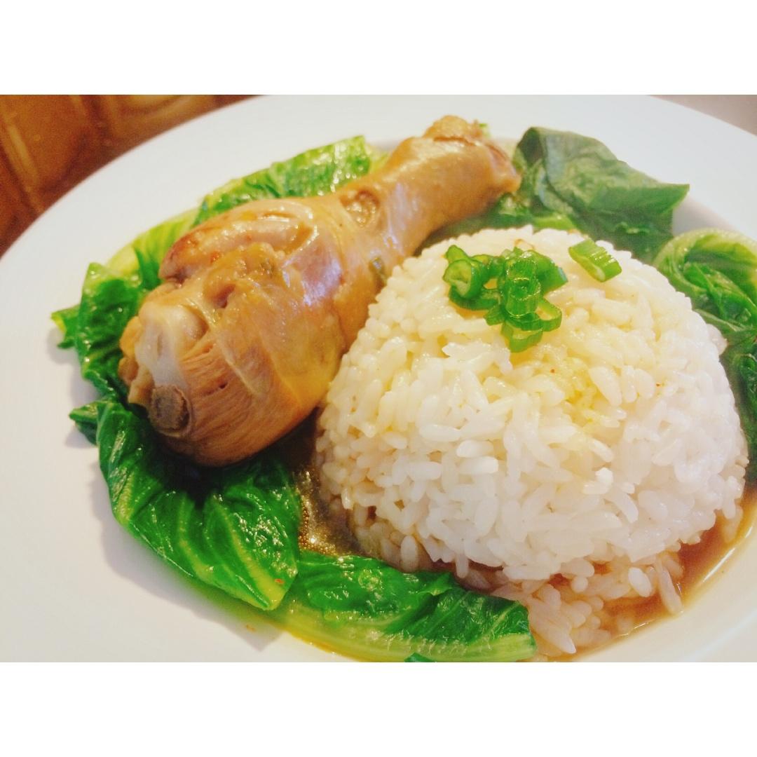 红烧鸡腿饭