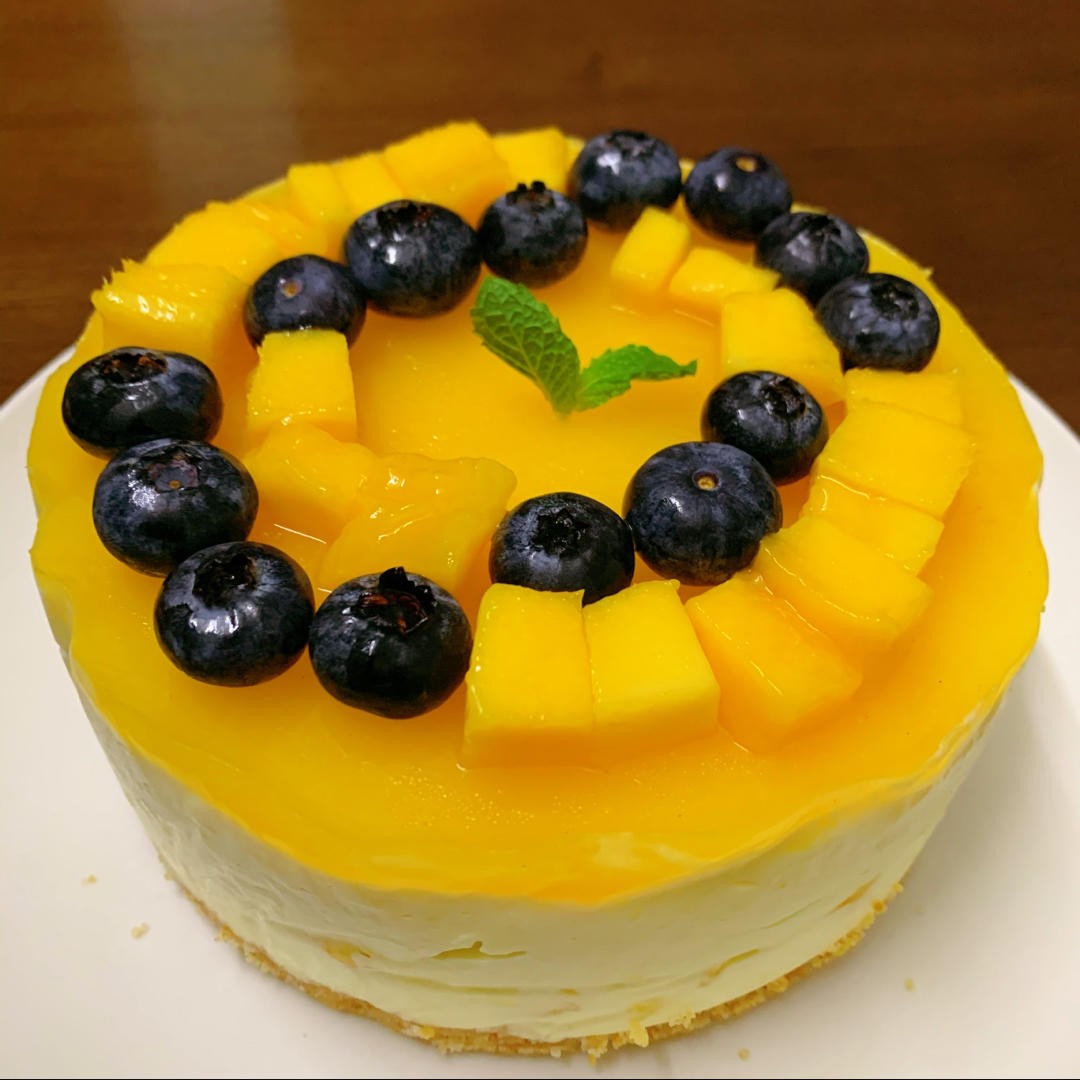 芒果慕斯蛋糕6寸8寸（新手也能一次成功）