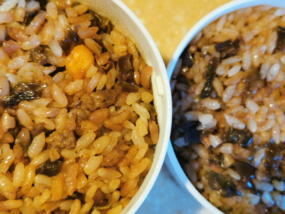 紫缸豆焖饭的做法