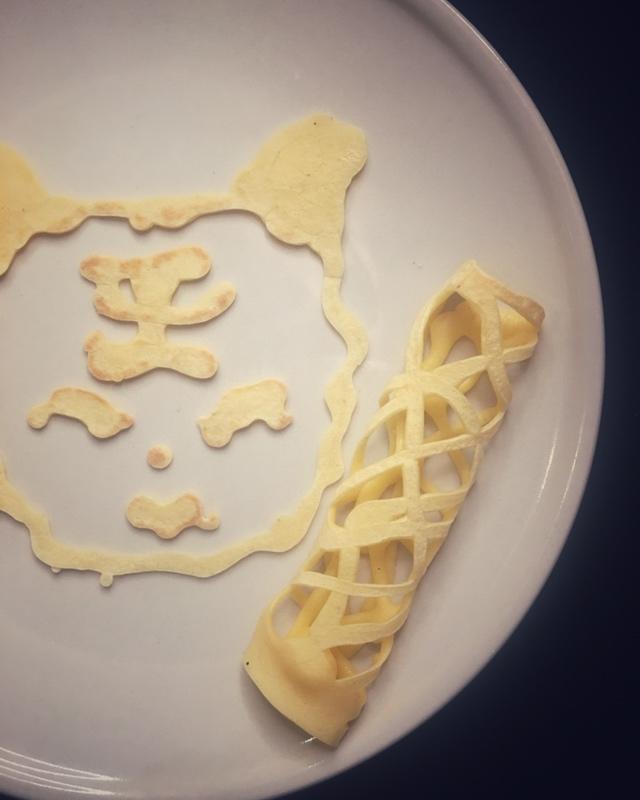 高颜值鸡蛋蕾丝网饼