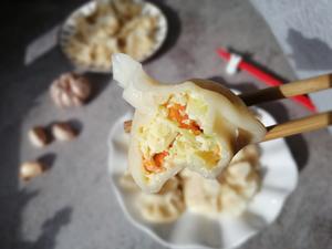 黄瓜鸡蛋扇贝柱饺子的做法 步骤12