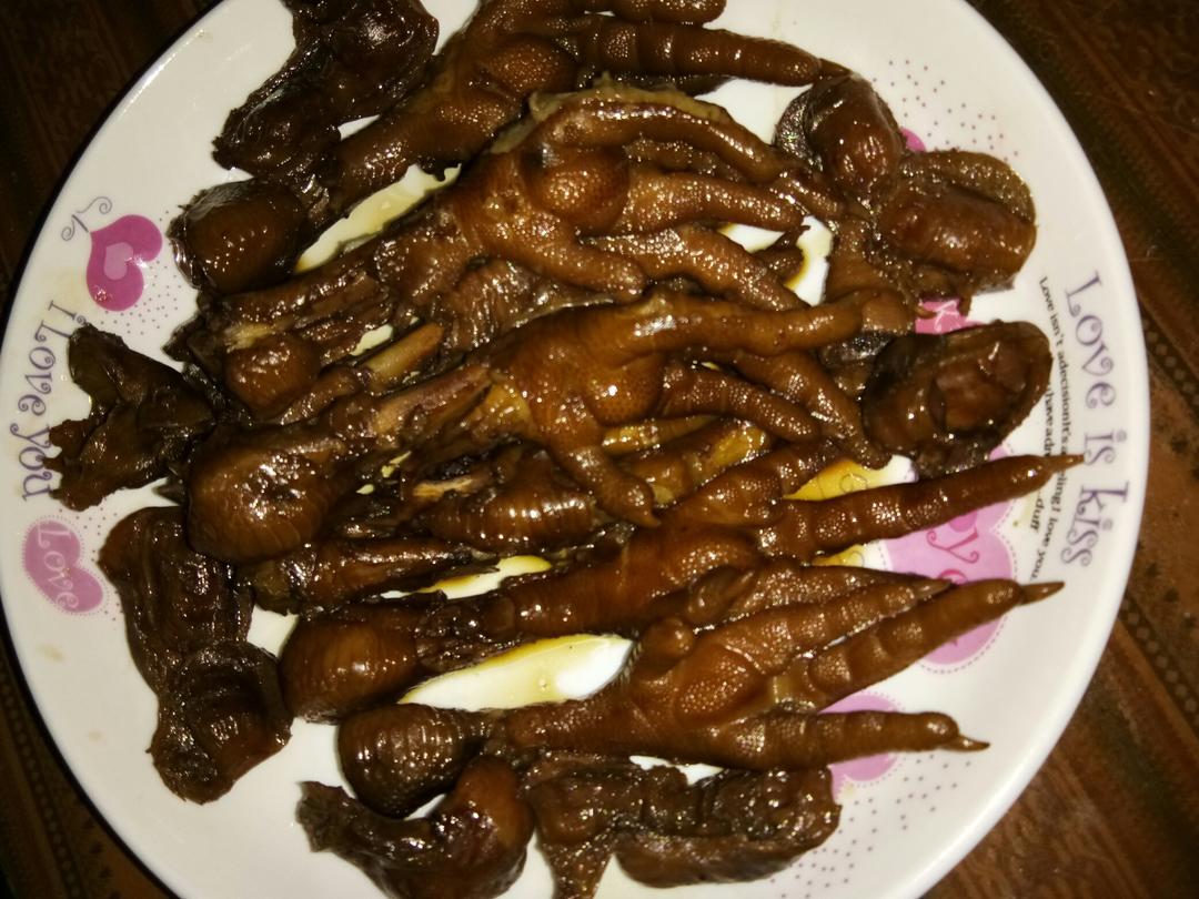 秘制红烧鸡爪