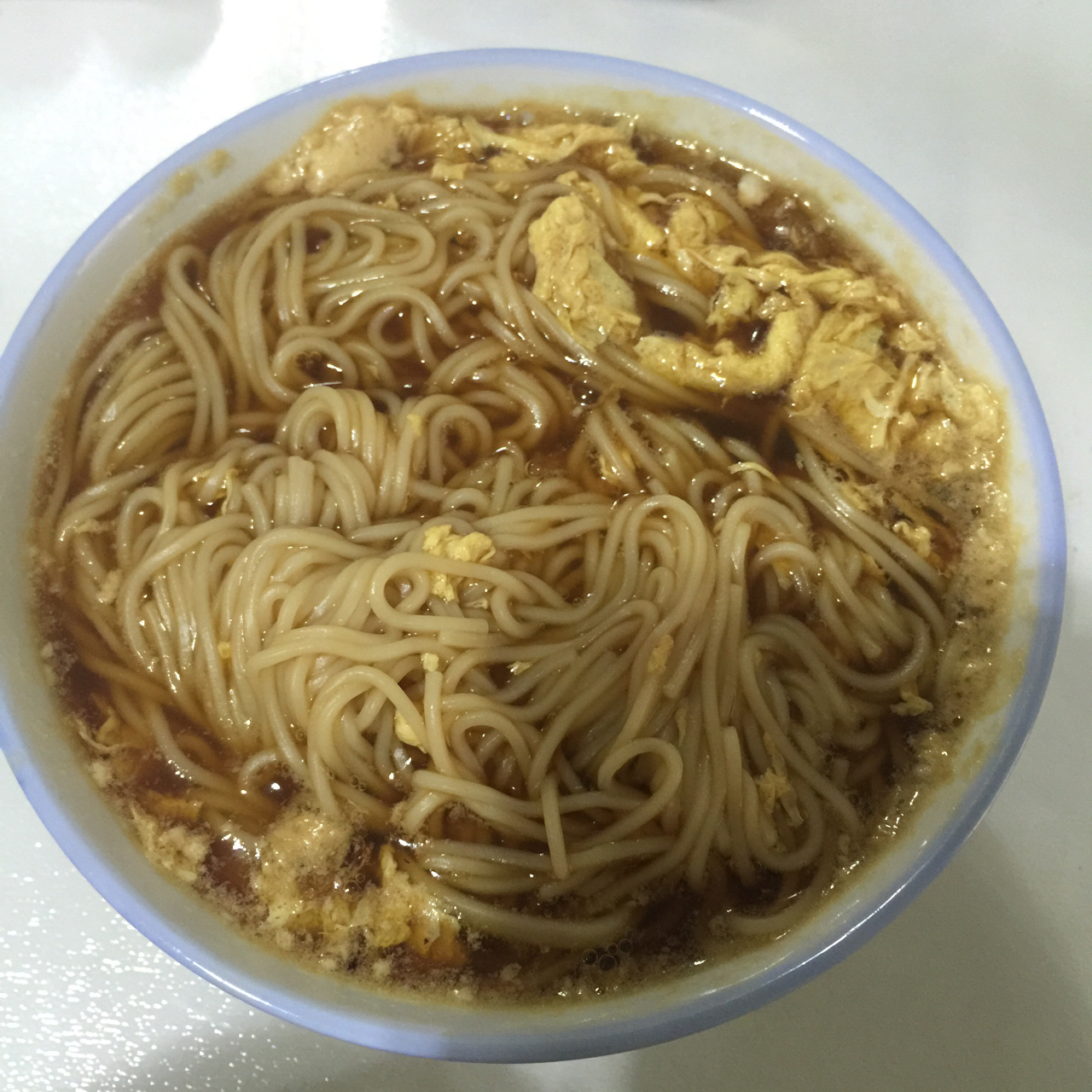 一切为了猴宝儿做的倒炝锅挂面汤