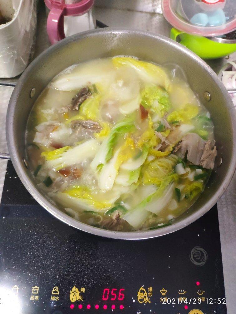 奶白鸭架汤（烤鸭）