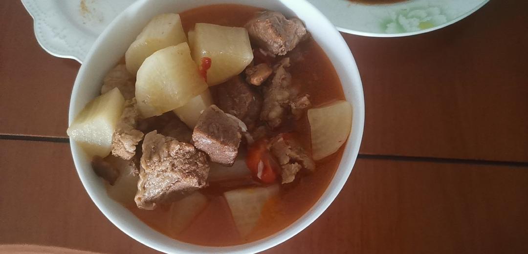 番茄土豆炖牛腩（高压锅版）