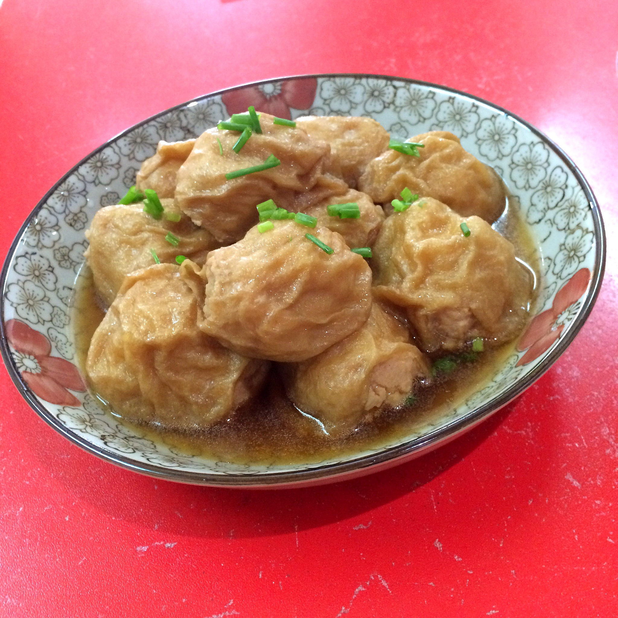 琬静做的油面筋塞肉