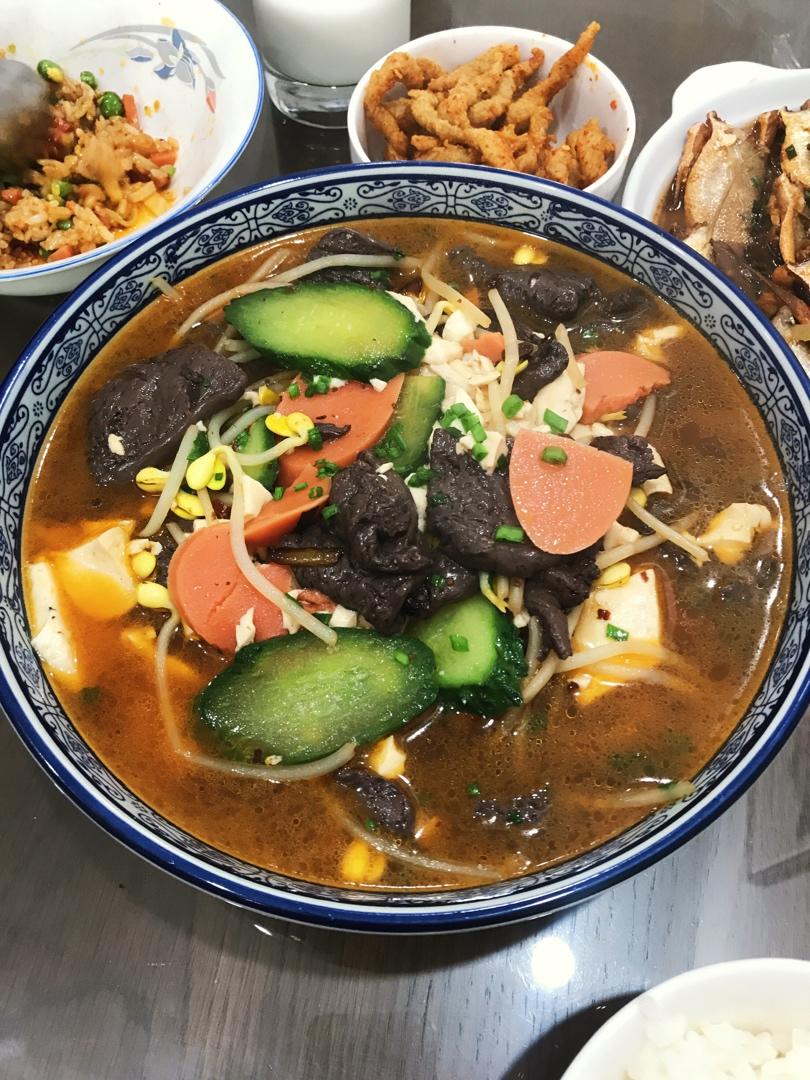 冒鸭血，让一碗白饭幸福飞起！