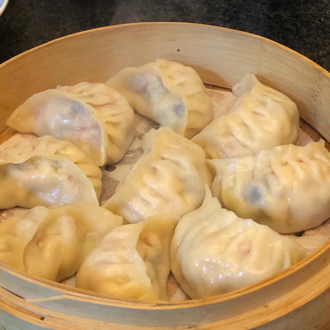 烫面萝卜素蒸饺