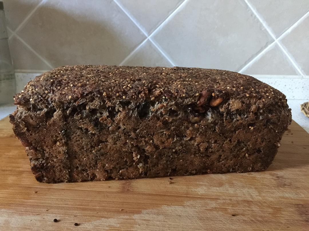 无面粉高纤能量面包丨健康·烘焙