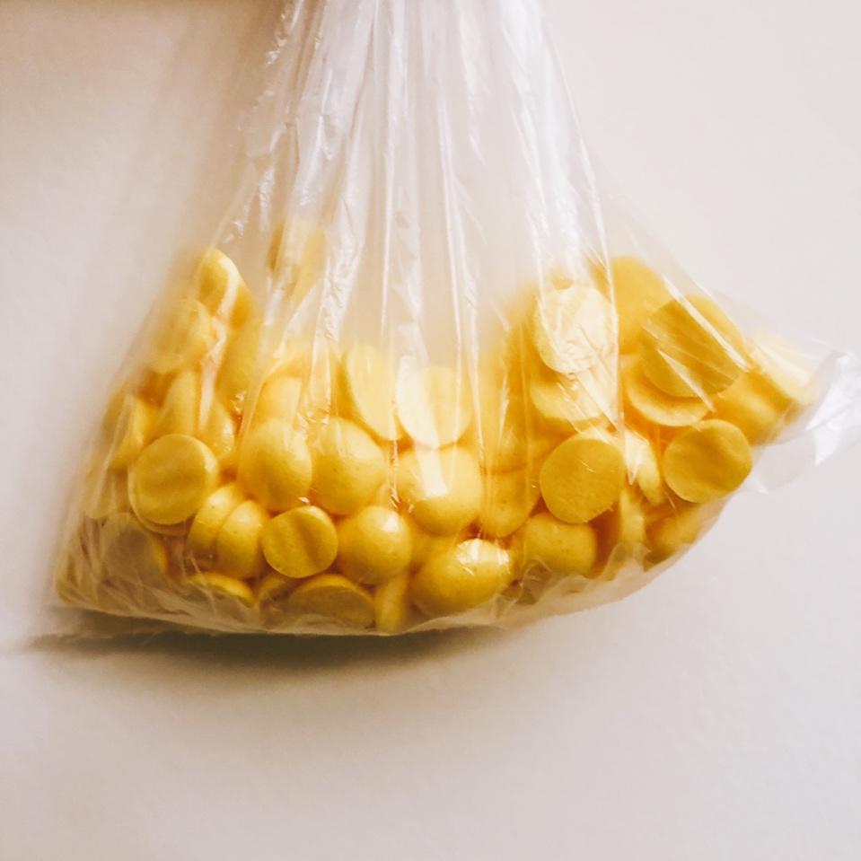 入口即化的无添加蛋黄溶豆