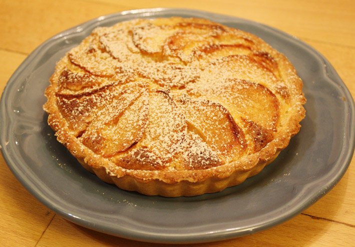 myaong做的apple tart(苹果塔)